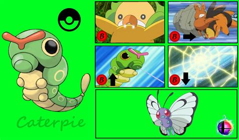 caterpie moveset